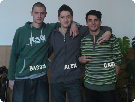Baron, Alex si Gabi