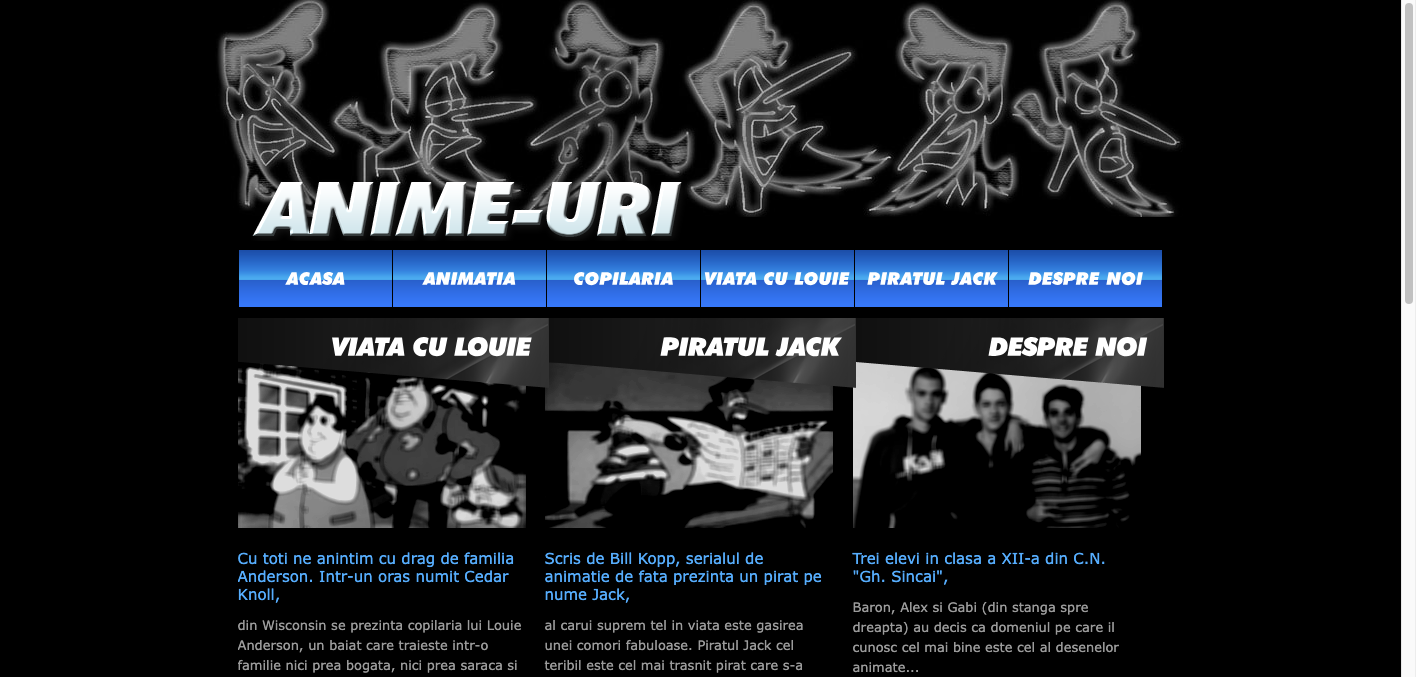 Screenshot of Animes